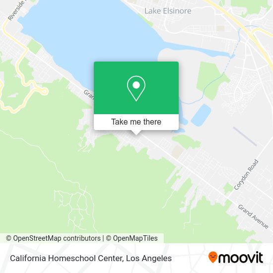 California Homeschool Center map