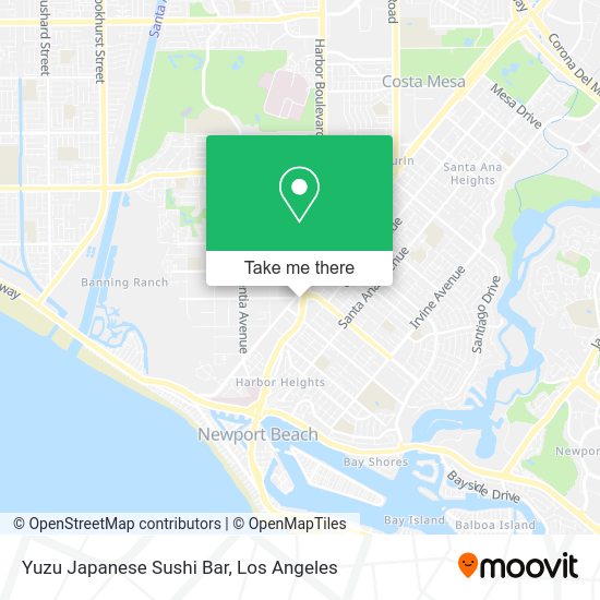 Yuzu Japanese Sushi Bar map
