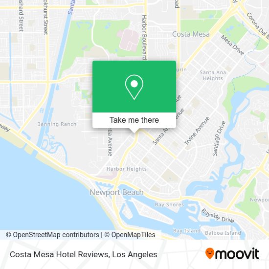 Costa Mesa Hotel Reviews map