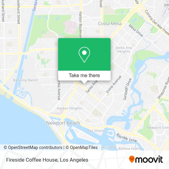 Fireside Coffee House map