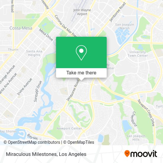 Miraculous Milestones map