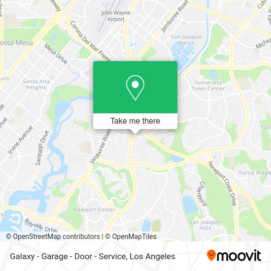 Galaxy - Garage - Door - Service map