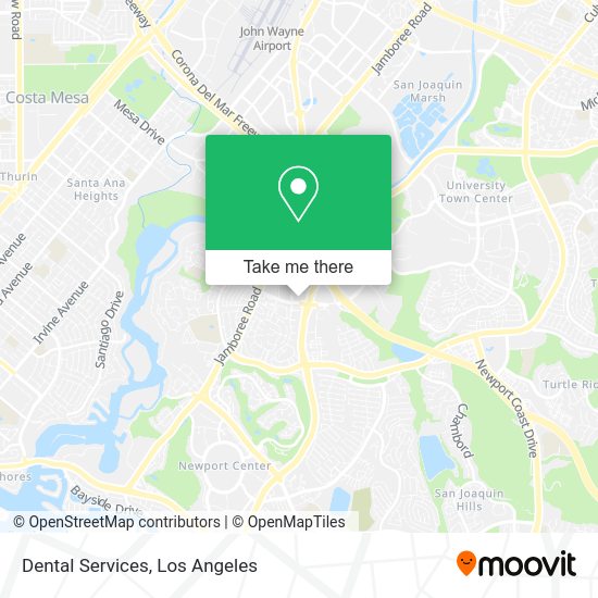 Mapa de Dental Services
