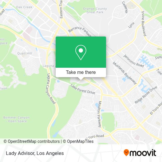 Lady Advisor map