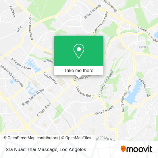 Sra Nuad Thai Massage map