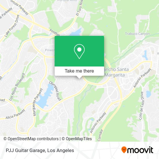 PJJ Guitar Garage map
