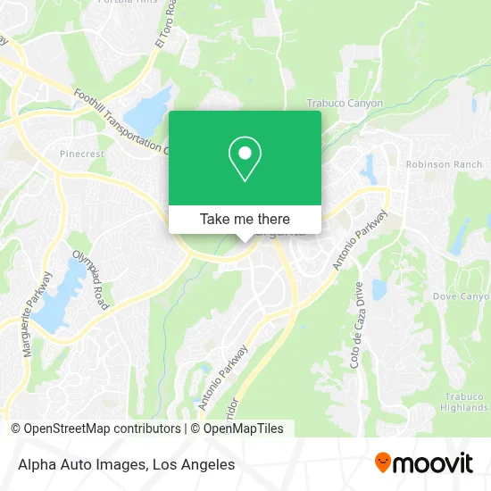 Alpha Auto Images map