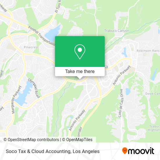 Mapa de Soco Tax & Cloud Accounting