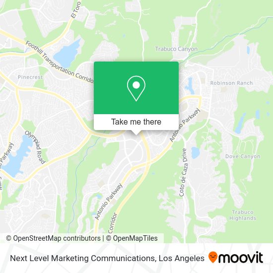 Next Level Marketing Communications map