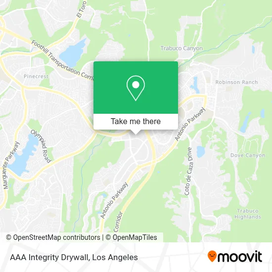 AAA Integrity Drywall map