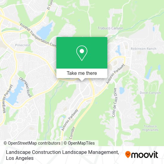 Mapa de Landscape Construction Landscape Management
