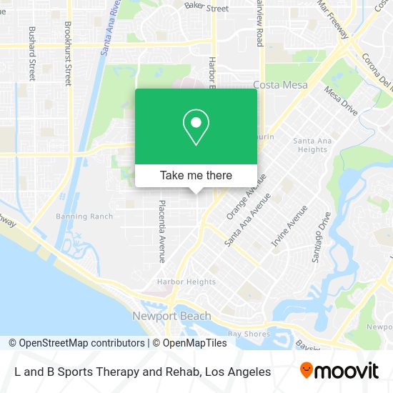 L and B Sports Therapy and Rehab map