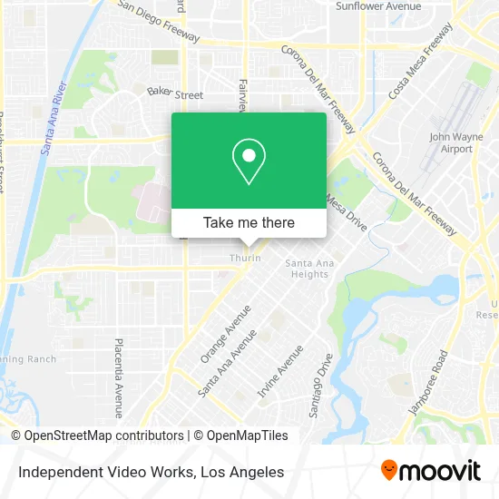 Independent Video Works map