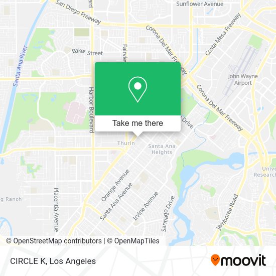 Mapa de CIRCLE K