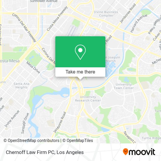 Mapa de Chernoff Law Firm PC