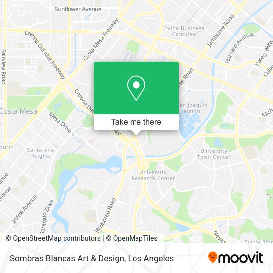 Sombras Blancas Art & Design map