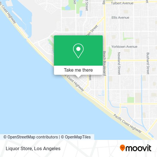 Liquor Store map