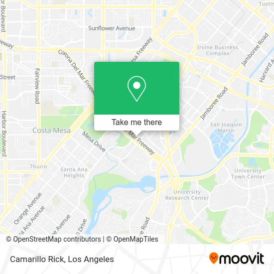 Camarillo Rick map