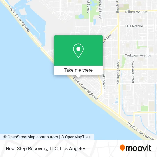 Next Step Recovery, LLC map