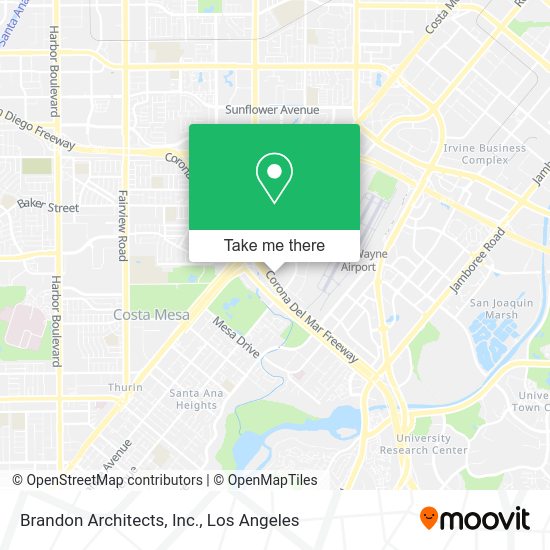 Mapa de Brandon Architects, Inc.