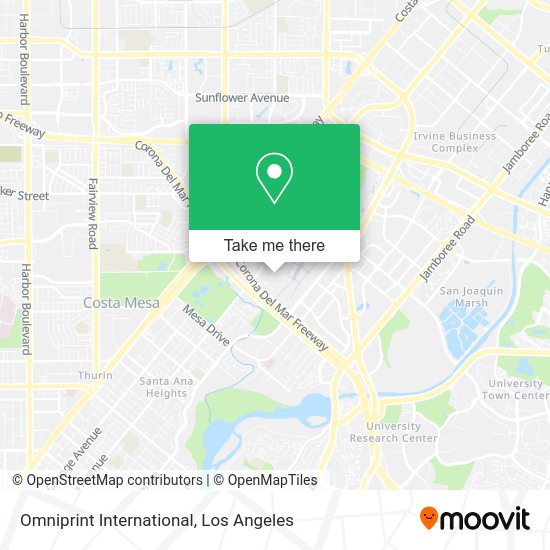 Omniprint International map