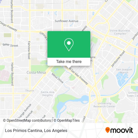 Mapa de Los Primos Cantina