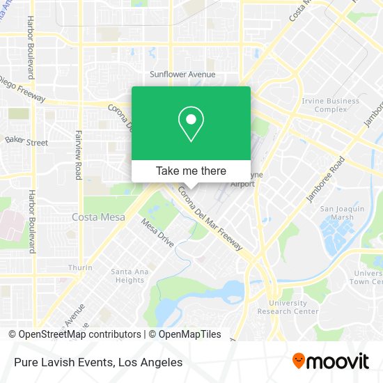 Mapa de Pure Lavish Events