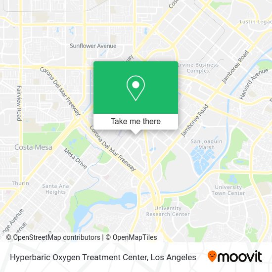 Hyperbaric Oxygen Treatment Center map