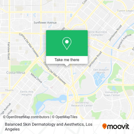 Mapa de Balanced Skin Dermatology and Aesthetics