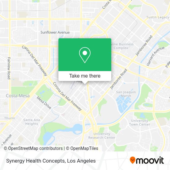 Mapa de Synergy Health Concepts