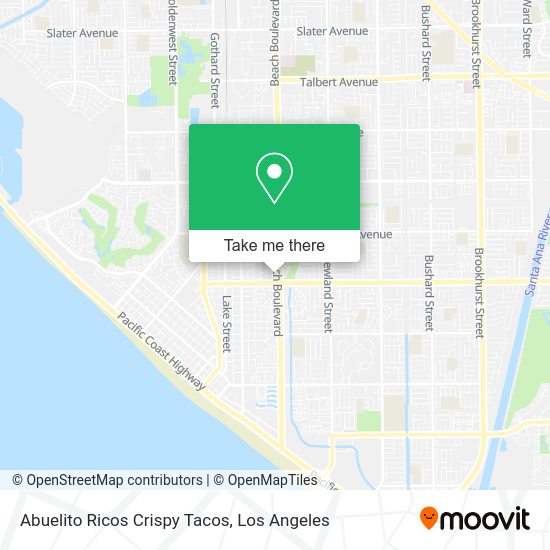 Mapa de Abuelito Ricos Crispy Tacos