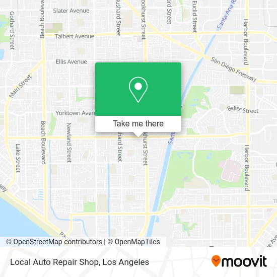 Local Auto Repair Shop map
