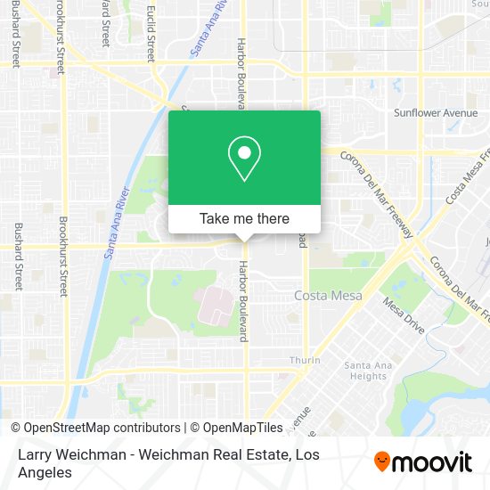 Larry Weichman - Weichman Real Estate map