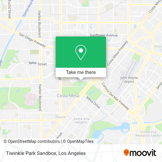 Mapa de Tiwinkle Park Sandbox