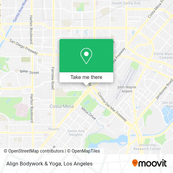 Align Bodywork & Yoga map