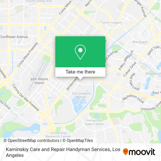 Mapa de Kaminskiy Care and Repair Handyman Services