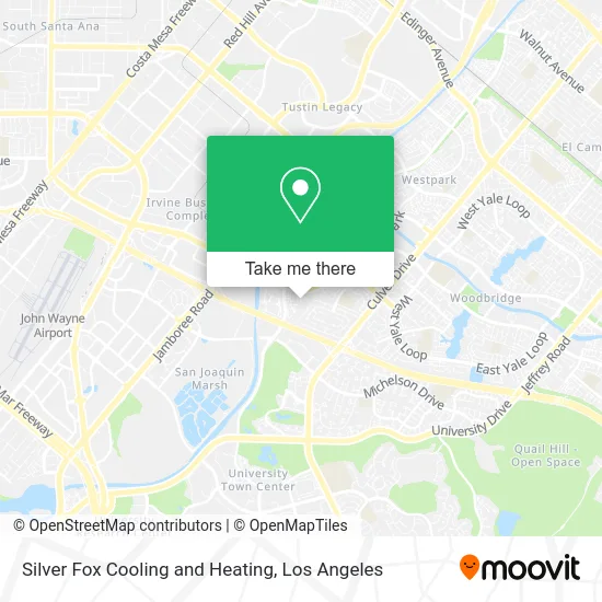 Mapa de Silver Fox Cooling and Heating