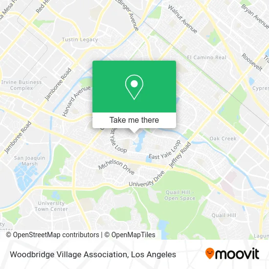 Woodbridge Village Association map