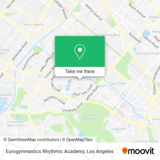Eurogymnastics Rhythmic Academy map