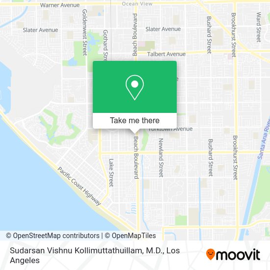 Sudarsan Vishnu Kollimuttathuillam, M.D. map