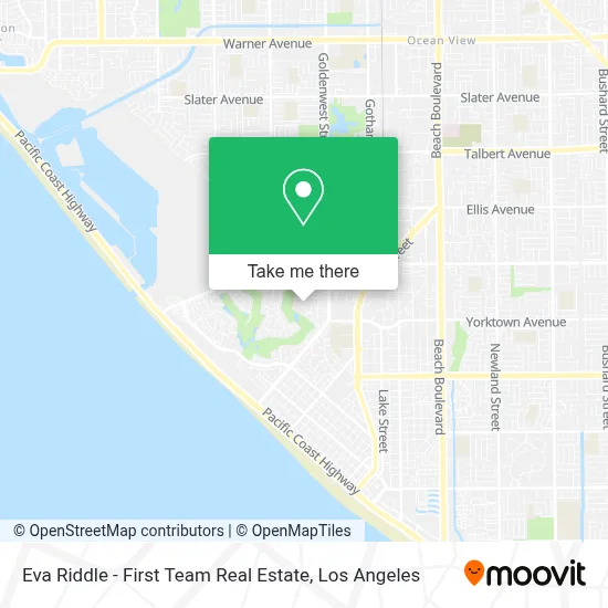 Eva Riddle - First Team Real Estate map