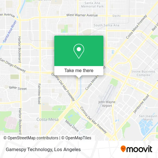 Mapa de Gamespy Technology