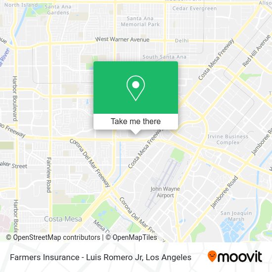 Farmers Insurance - Luis Romero Jr map