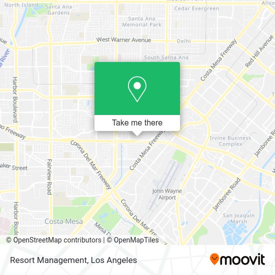 Resort Management map