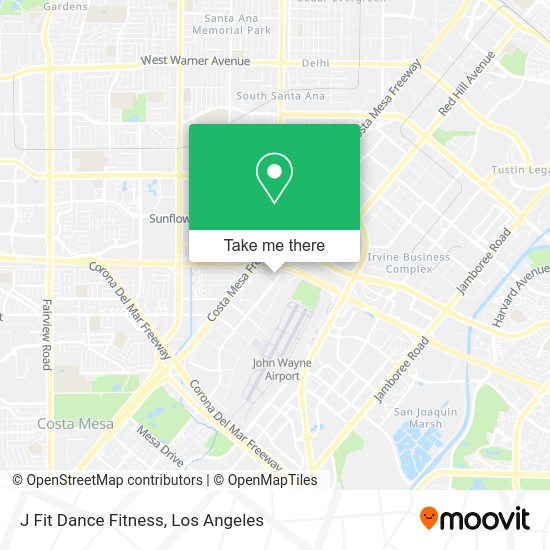 J Fit Dance Fitness map
