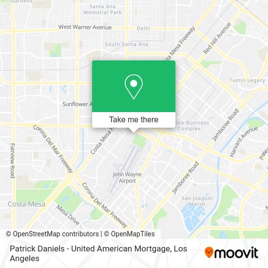 Patrick Daniels - United American Mortgage map