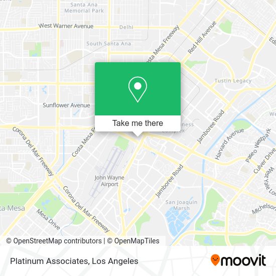 Platinum Associates map