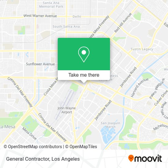 General Contractor map