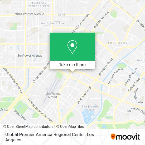 Global Premier America Regional Center map