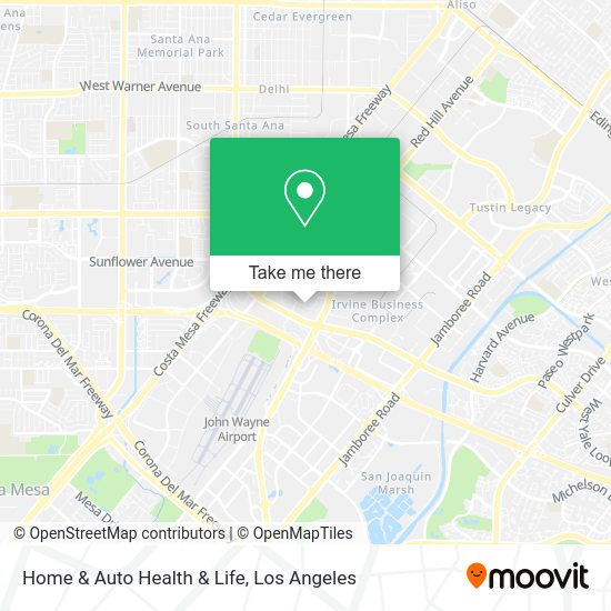 Home & Auto Health & Life map